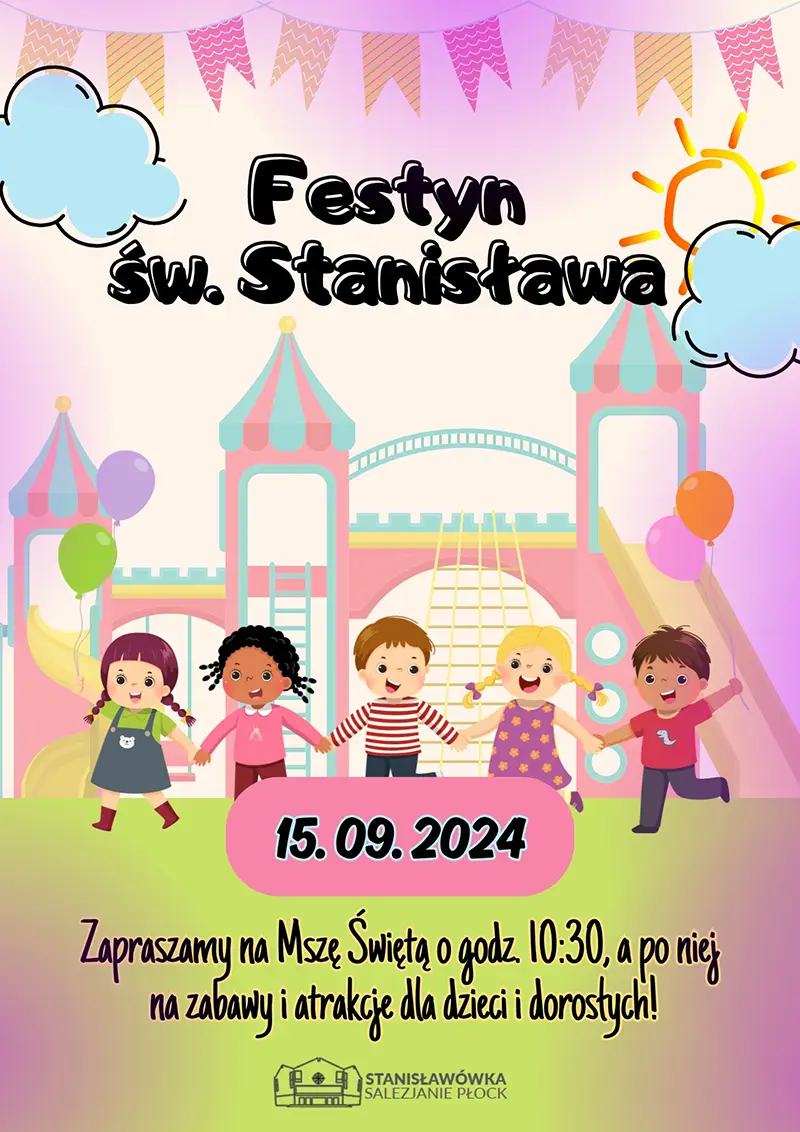 plakat - festyn św. Stanisława 2024